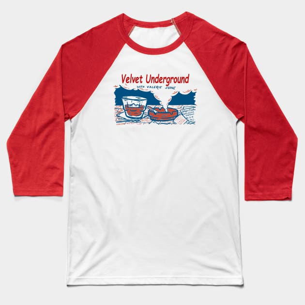 Velvet Vintage Baseball T-Shirt by Animal Paper Art